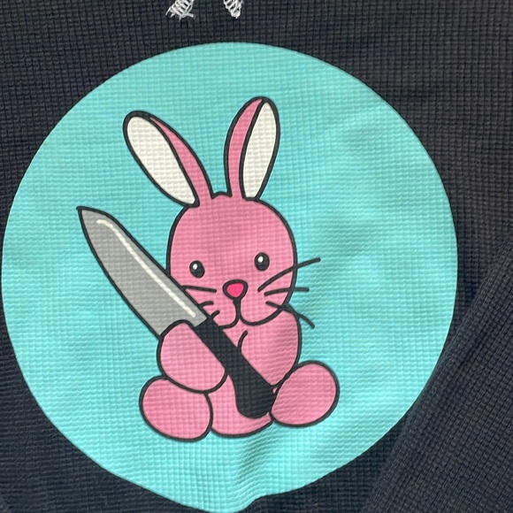 Tunnel Vision Pink Bunny Shirt - Picture 2 of 6